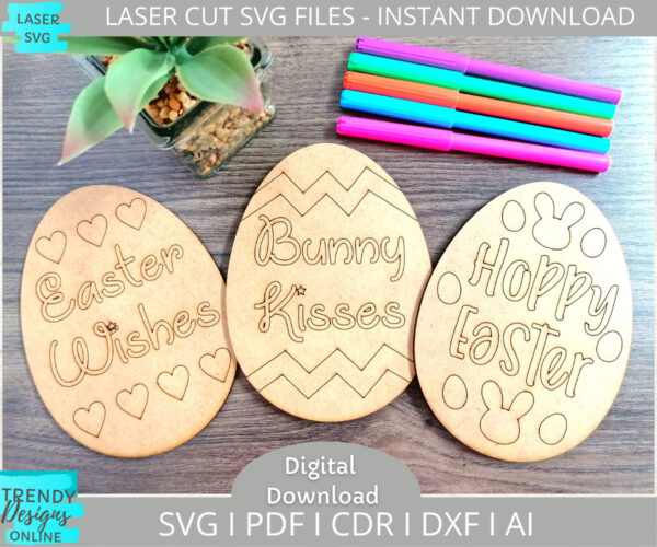 Easter Painting kit svg, Eggs DIY Paint Kit svg