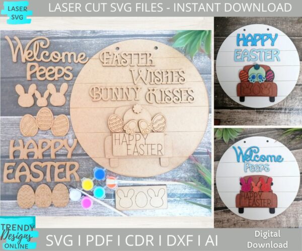 Easter Truck Paint kit svg, DIY Paint kit svg
