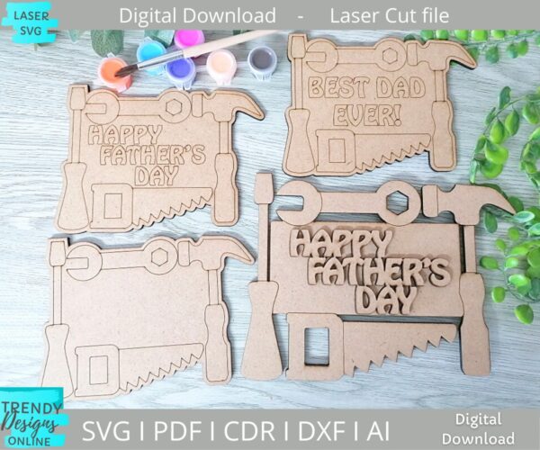 Toolkit DIY Paint kit svg, Father's day DIY Kit svg